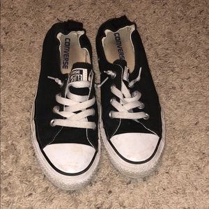 Black converse
